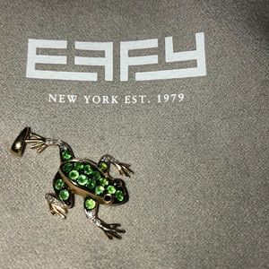 14K EFFY safari yellow gold Frog charm